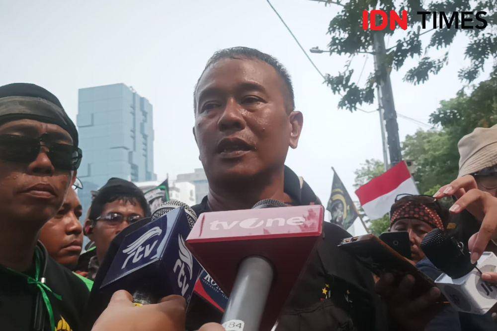 Ketua Divisi Hukum Koalisi Ojol Nasional, Muhammad Rahman Tohir (IDN Times/Dini Suciatiningrum)