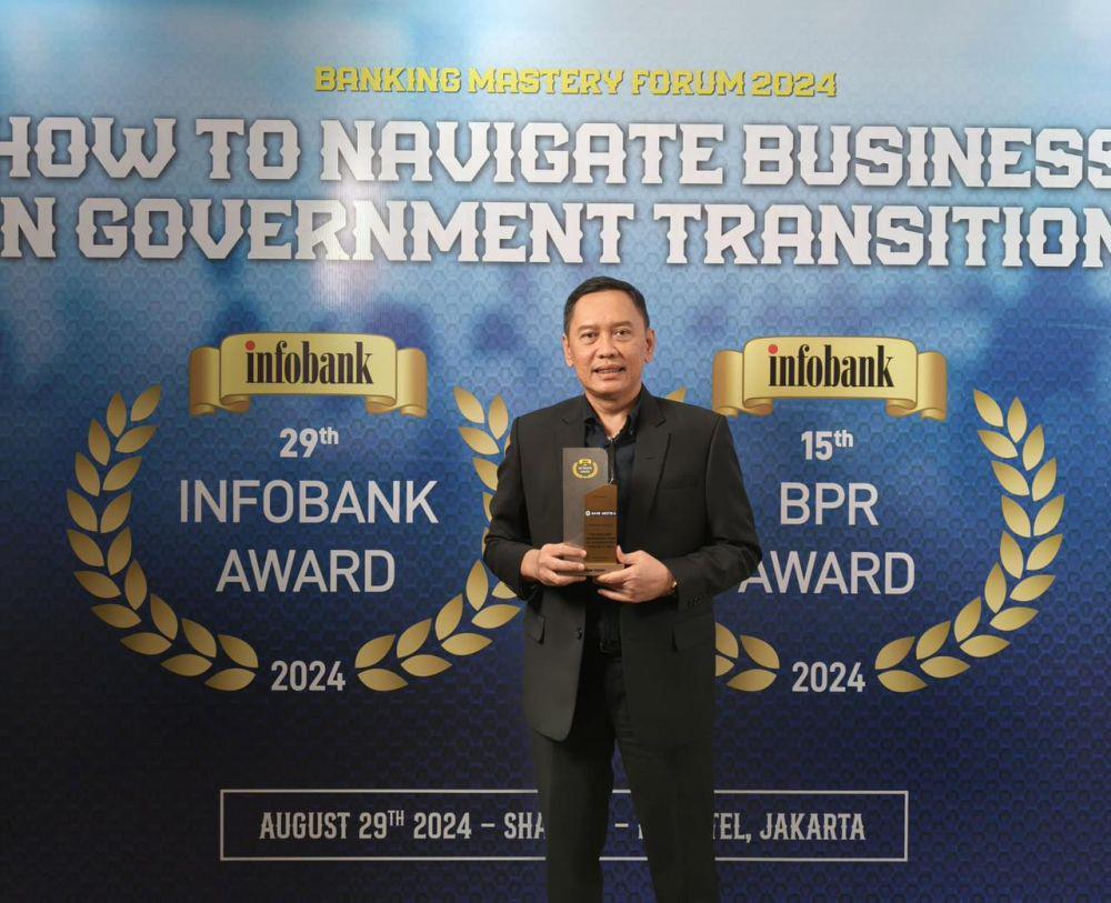 Bank Mestika Borong Dua Penghargaan dari Infobank Award 2024
