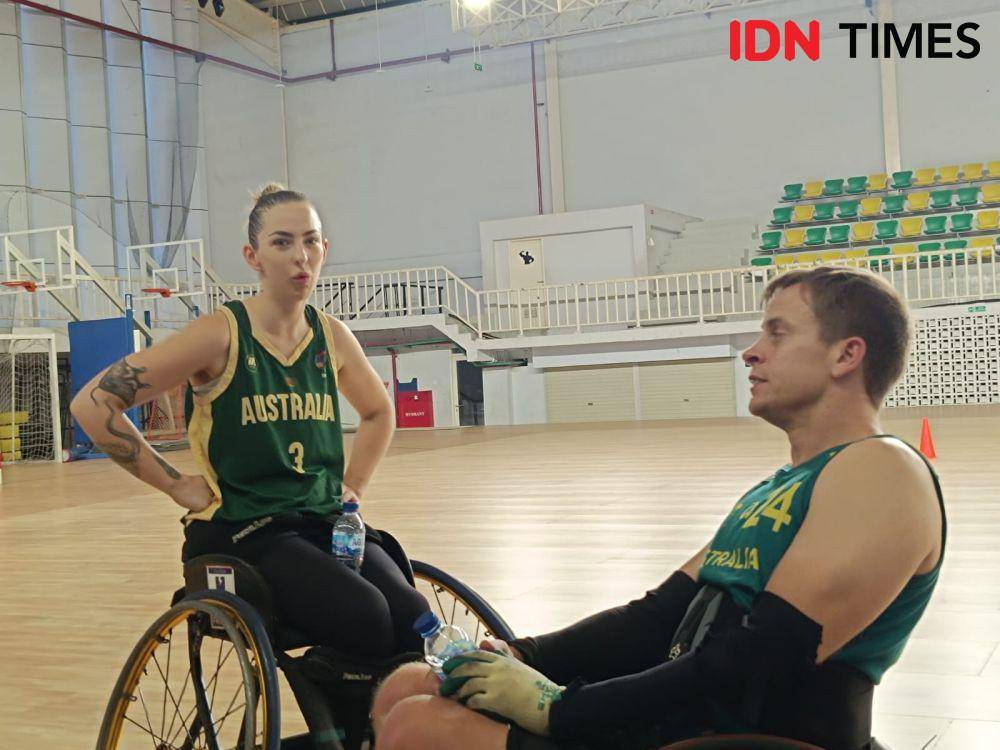 Sara Houston dan Joshua Hose. (IDN Times/Tino).