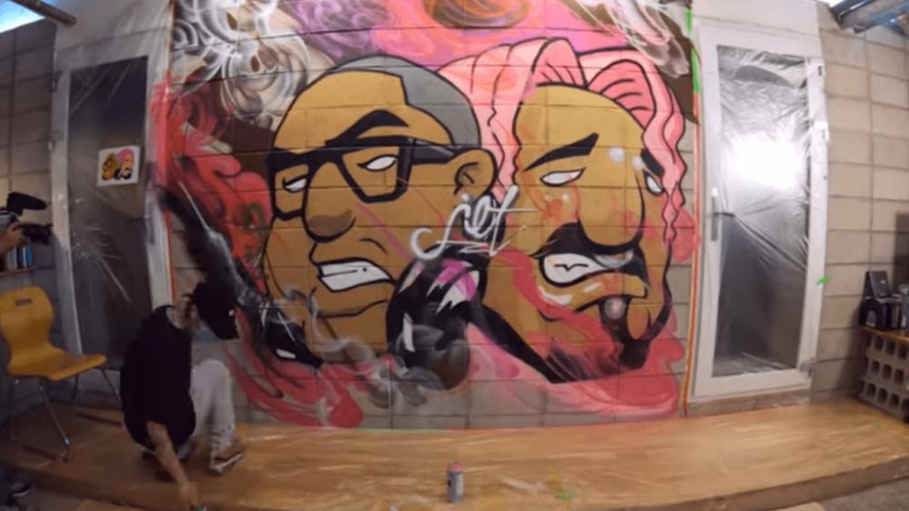 cuplikan musik video lagu "JET" dari DOPA feat. SAYKOJI (youtube.com/@alldaymusic)