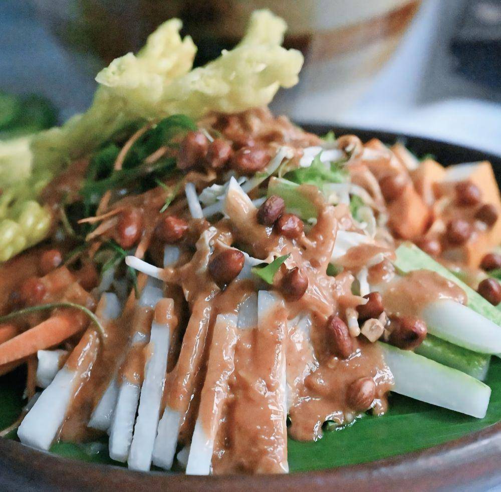 potret hidangan gado-gado di Satoo (instagram.com/shangrilajkt)