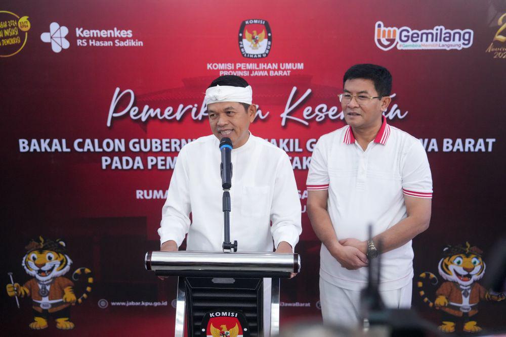 Tes Kesehatan, Demul: Pemimpin Jangan Sakit Nanti Salah Baca APBD
