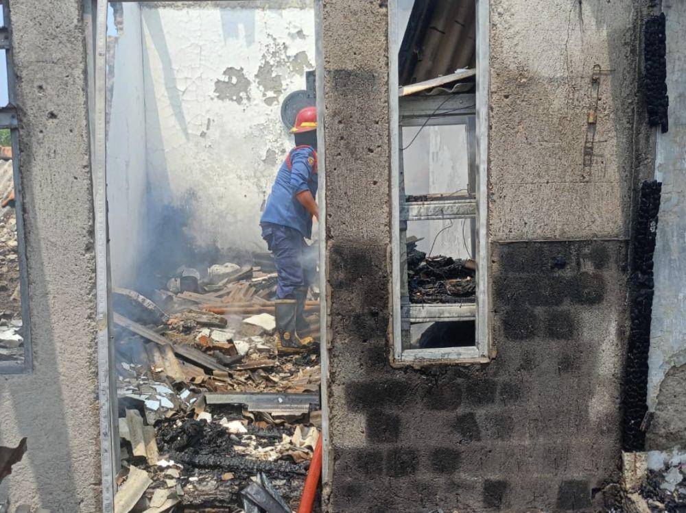 Kebakaran di Bekasi tewaskan ibu hamil. (istimewa)