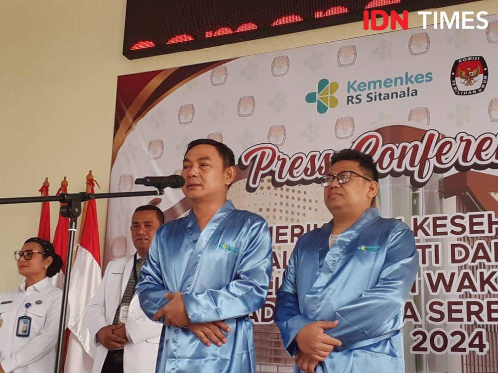 Jalani Tes Kesehatan, Bacalon Kepala Daerah di Tangerang Berpuasa