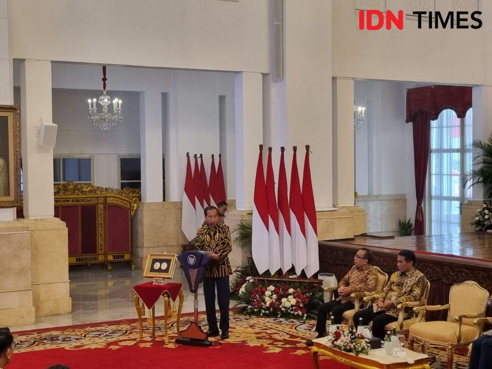 Presiden Jokowi terima penghargaan Agricola Medal dari Food and Agriculture Organization (FAO) (IDN Times/Ilman Nafi'an)