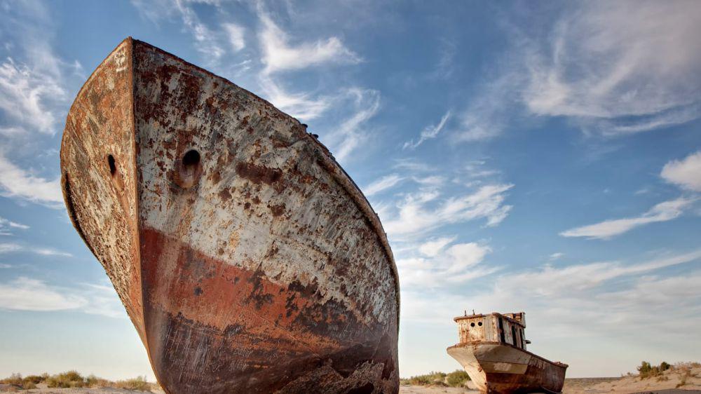 Gurun yang dulunya laut. (https://www.thedailybeast.com)