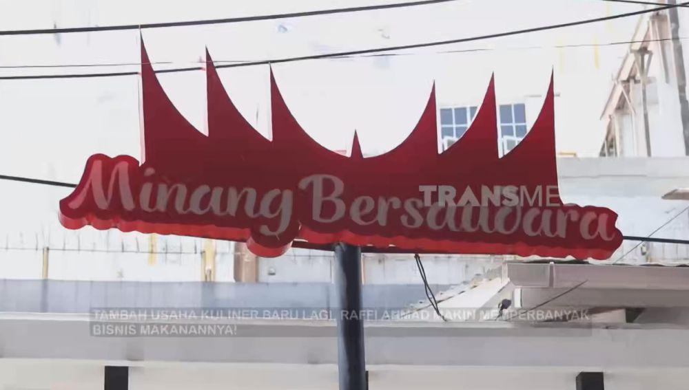 rumah makan Padang Raffi Ahmad (YouTube.com/TRANS7 OFFICIAL)
