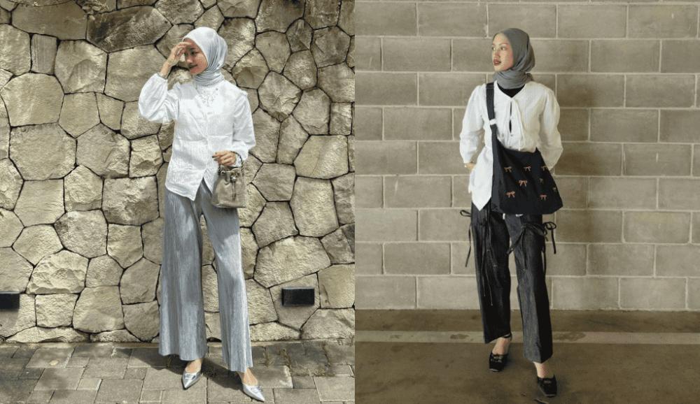 9 Styling Outfit  Basic Hijab ala Kana Zahra, Daily Style Andalan!