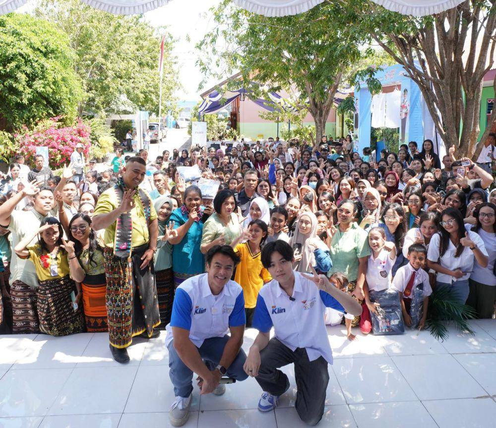 Acara SoKlin bersama UNICEF di Kupang, NTT (Dok. SoKlin)