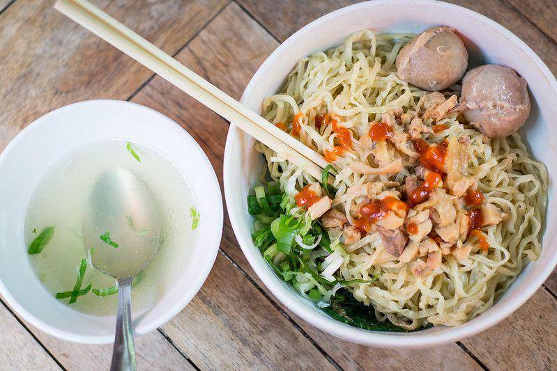 ilustrasi mie ayam bakso (flickr.com/mekelbagus)