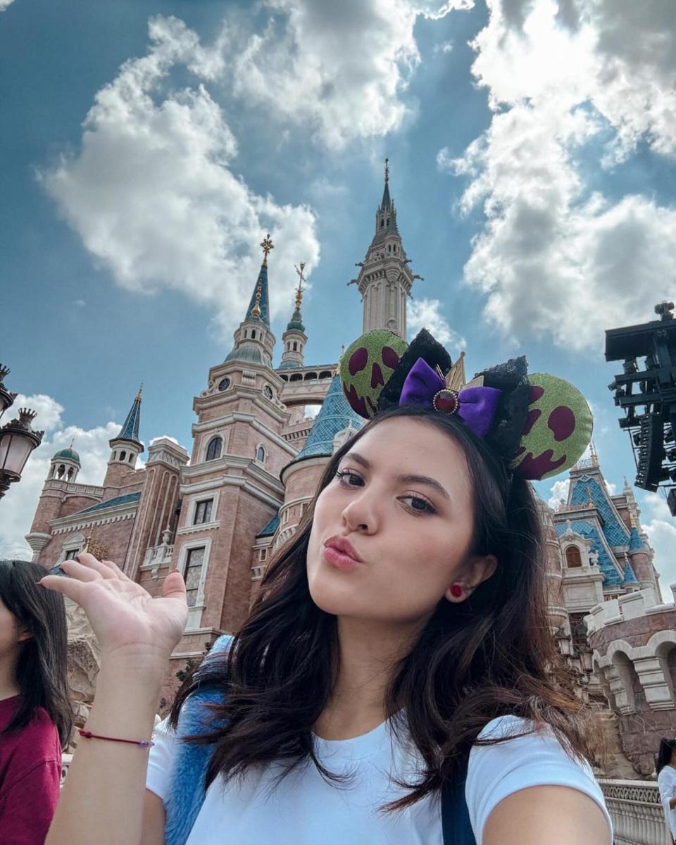 potret Marsha Aruan liburan ke Disneyland Hongkong (instagram.com/aruanmarsha)