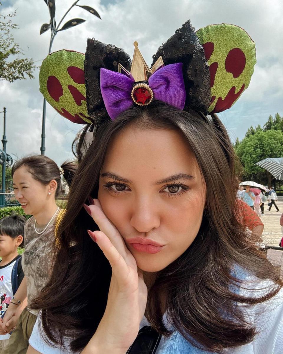potret Marsha Aruan liburan ke Disneyland Hongkong (instagram.com/aruanmarsha)