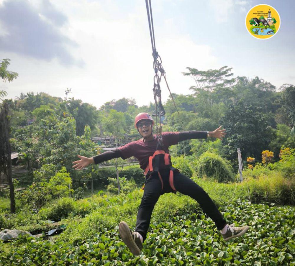 Flaying fox di Mini Zoo Jogja (Instagram.com/jogjaexotarium)