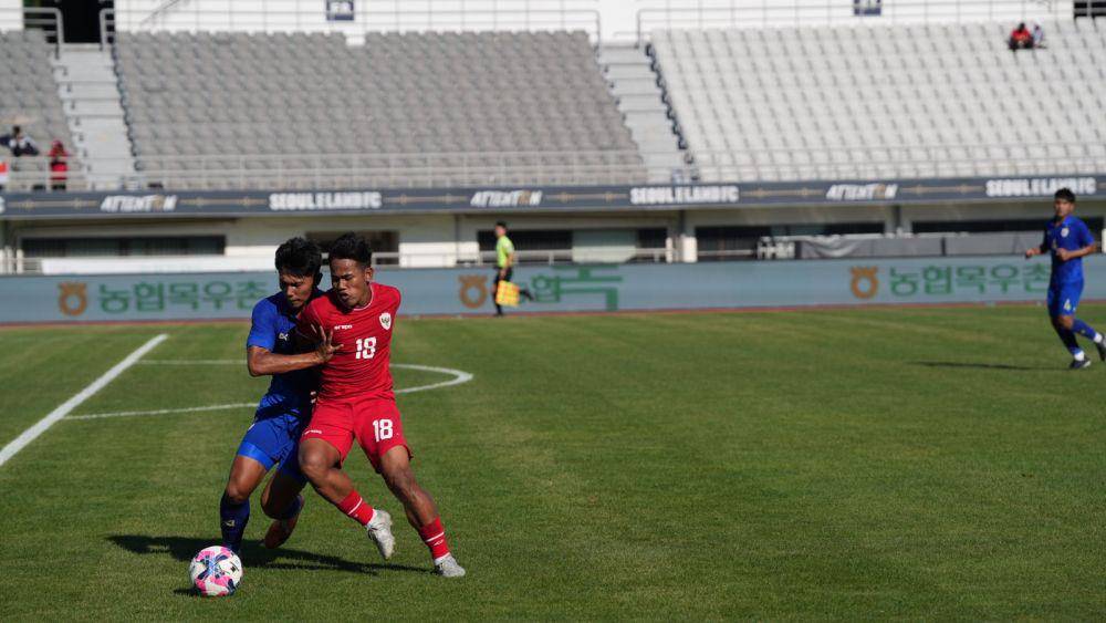 Timnas U-20 ditekuk Thailand U-20, Jumat (30/8/2024). (Dok. PSSI).