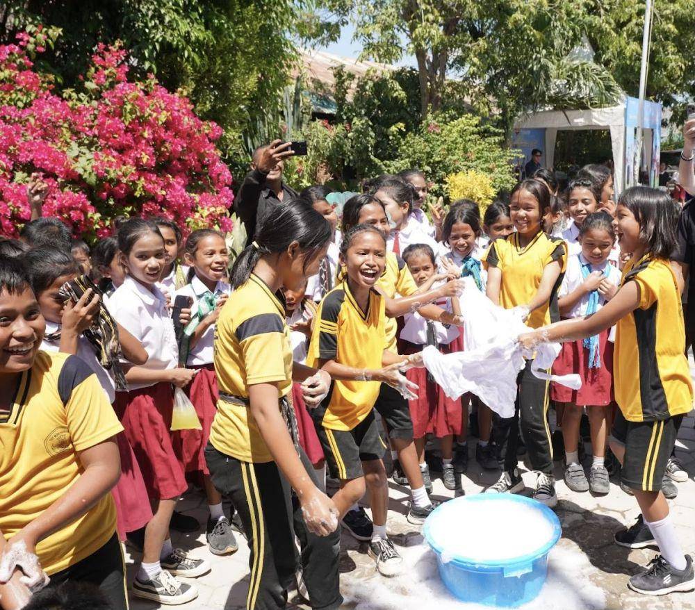 Acara SoKlin bersama UNICEF di Kupang, NTT (Dok. SoKlin)