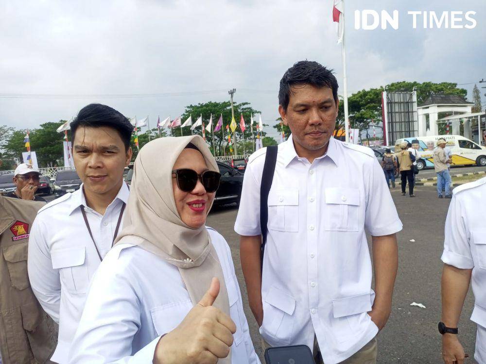 Ketua DPD Gerindra Sumsel, Kartika Sandra Desi (IDN Times/Rangga Erfizal)