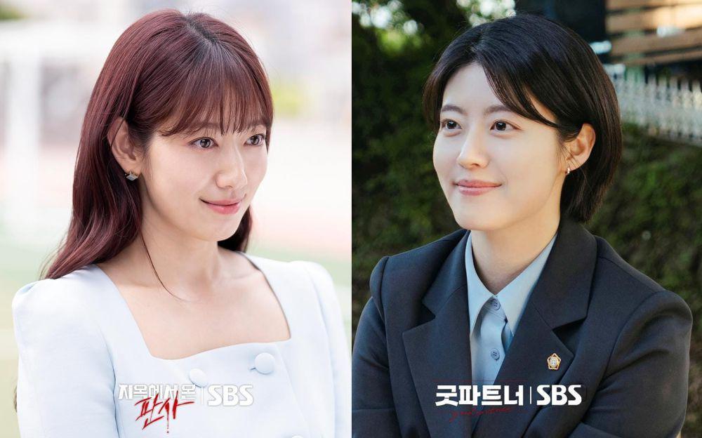 Park Shin Hye di drama The Judge from Hell dan Nam Ji Hyun di drama Good Partner (instagram.com/sbsdrama.official)