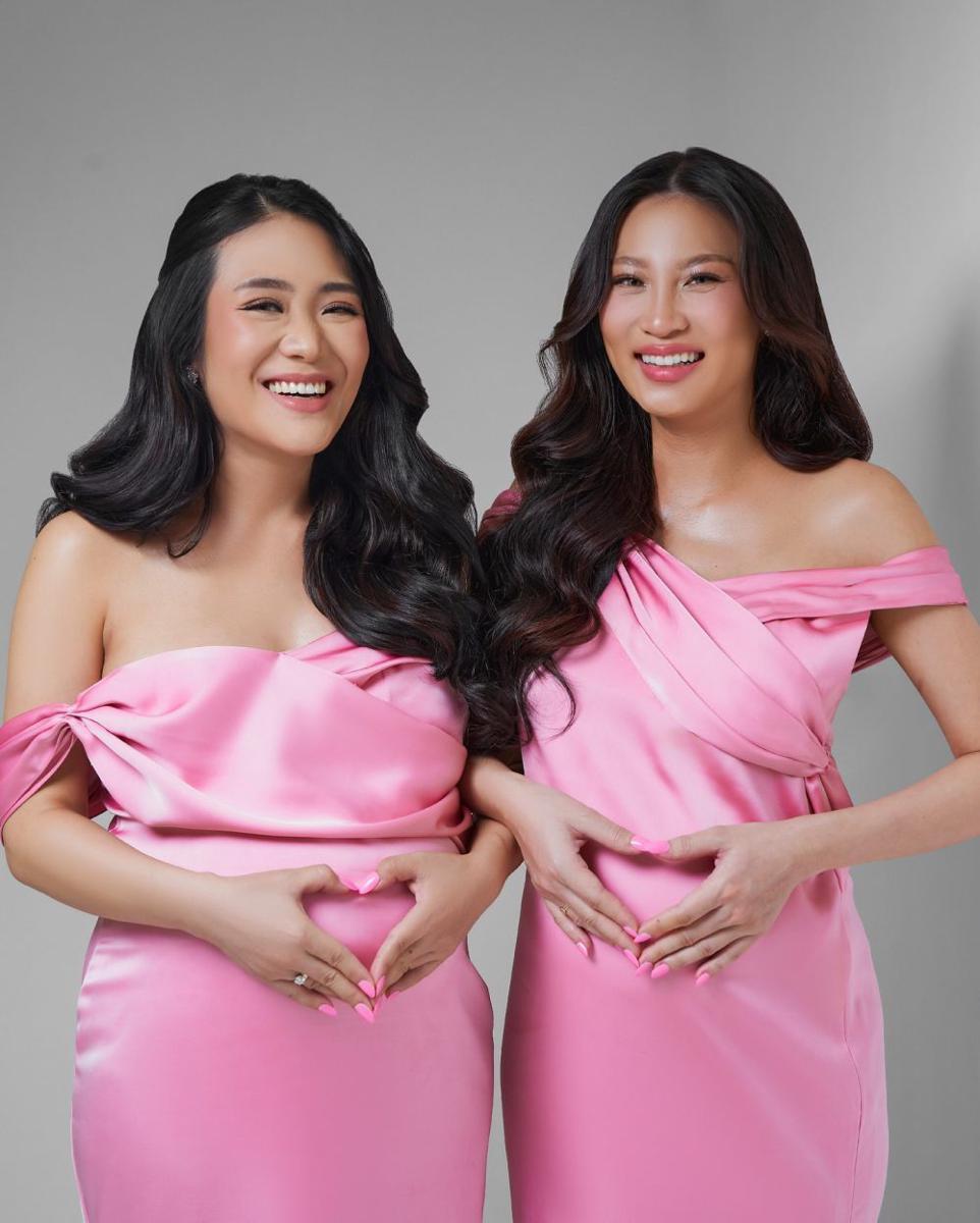 potret Patricia Gouw maternity shoot bareng sahabat (instagram.com/patriciagouw)