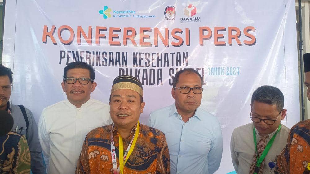 Dua pasangan calon kandidat Gubernur dan Wakil Gubernur Sulawesi Selatan menjalani pemeriksaan kesehatan. (Dok. Istimewa)
