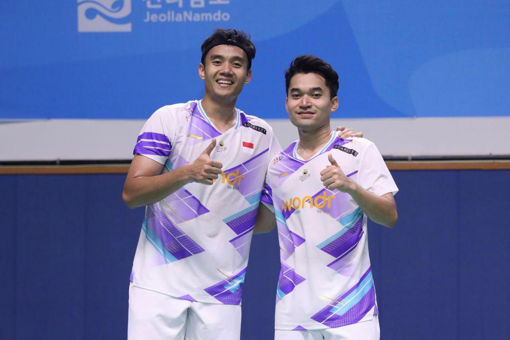 Leo/Bagas Kunci Tiket ke Final Korea Open 2024