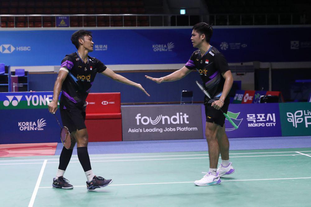 Jumpa Leo/Bagas di Korea Open, Fikri/Daniel: Seru Tapi Susah
