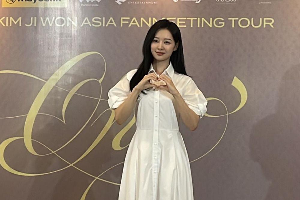 Kim Ji Won Jelaskan Arti Tema Fan Meeting Be My One