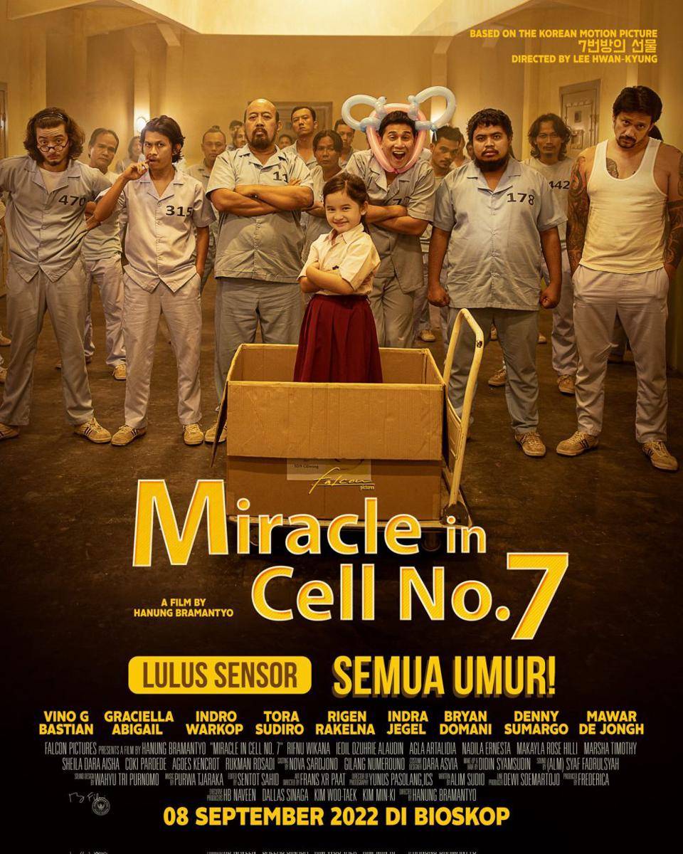 poster film Miracle in Cell No. 7 (dok. Falcon Pictures/Miracle in Cell No. 7)