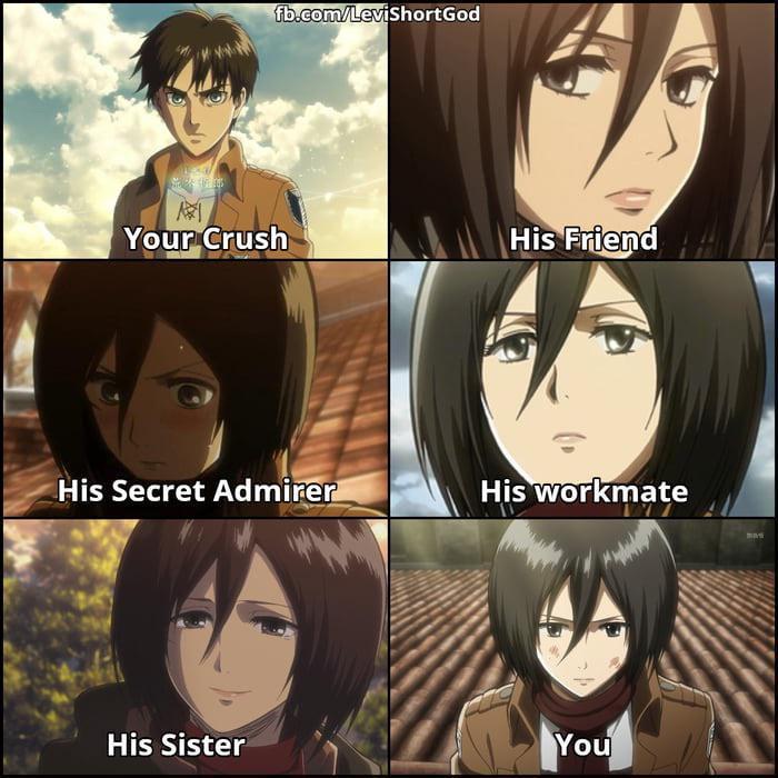 potret meme Mikasa (reddit.com/user/sexybags)
