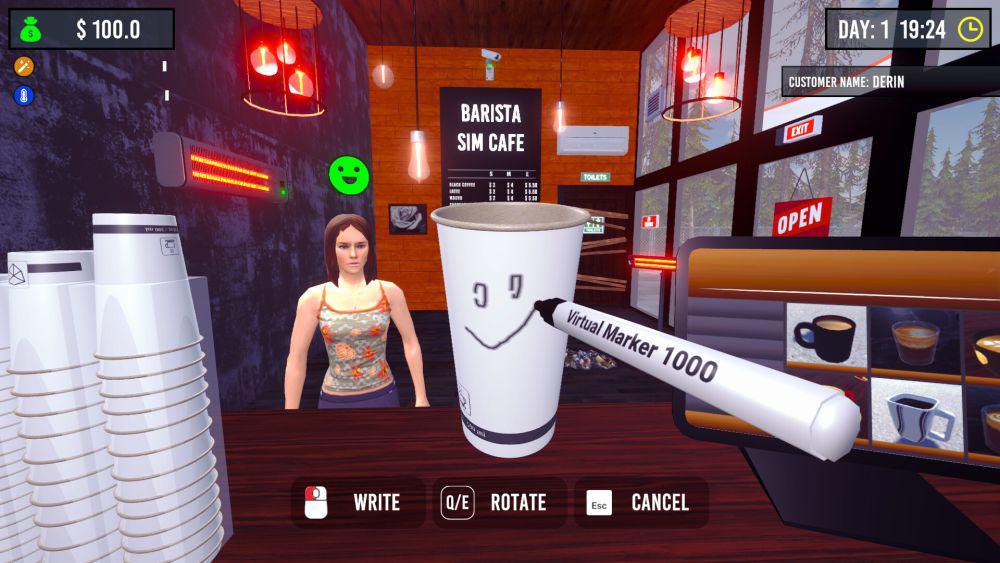 cuplikan Barista Simulator (dok. CubeCube Sports/Barista Simulator)