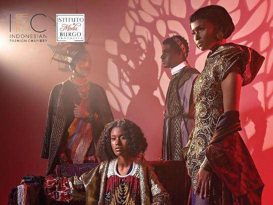 partisipasi Istituto Di Moda Burgo di Indonesian Fashion Chamber (IFC) 2022 (instagram.com/@burgo_indonesia)
