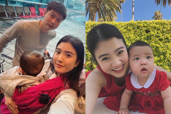 7 Potret Valencia dan Kevin Sanjaya di California, Bawa Baby Avery