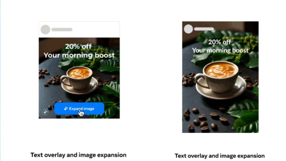 tampilan menggunakan AI Outcropping dan Text overlay (web.facebook.com)