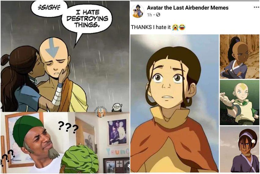 kolase potret meme Aang (reddit.com/user/cabbage_peddler | reddit.com/user/Cdave_22)
