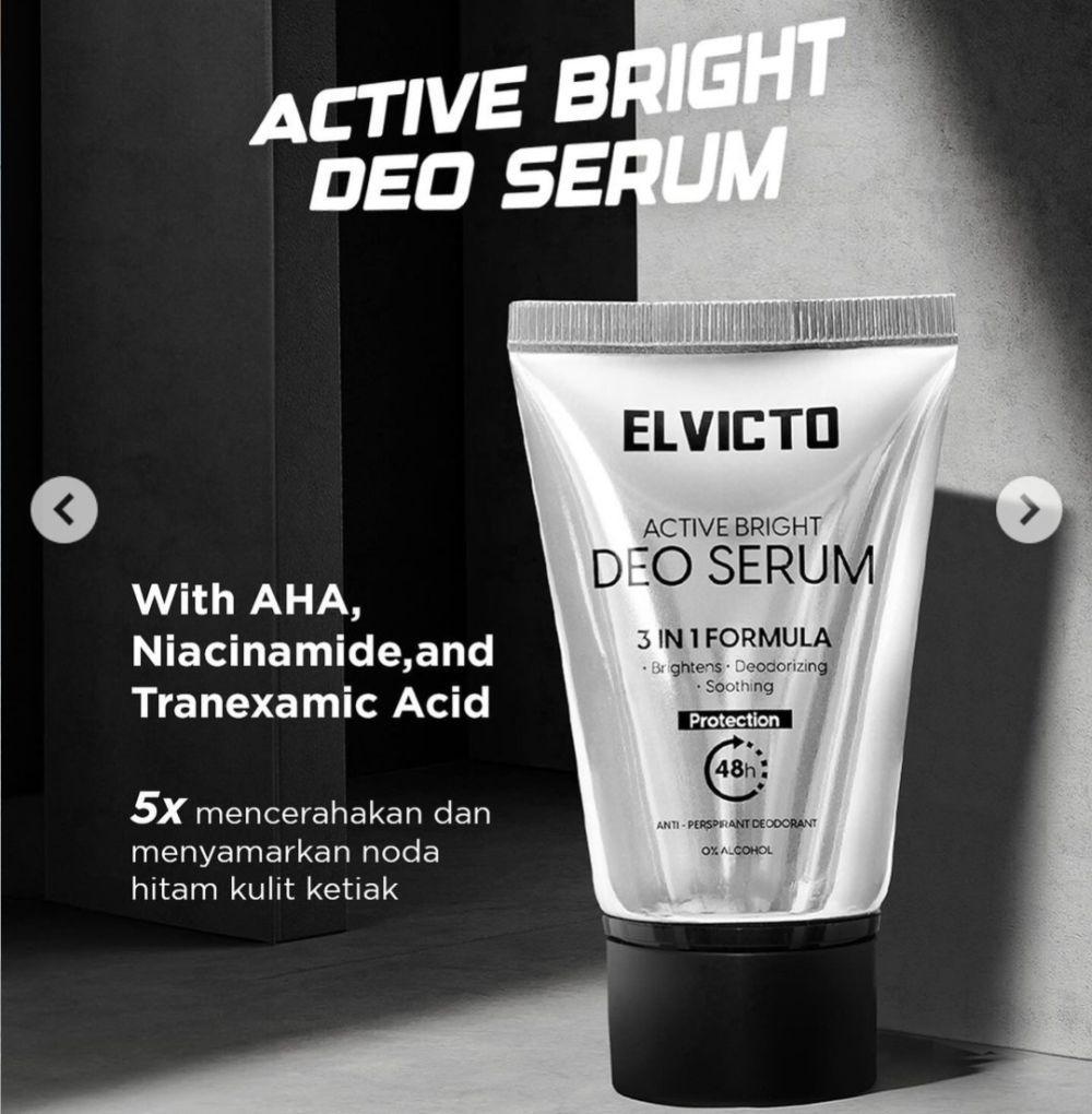 ELVICTO Active Bright Deo Serum(www.instagram.com/elvicto.id)