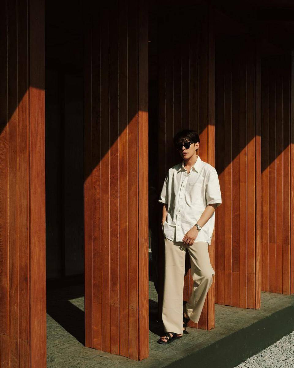 OOTD earth tone ala Tod Pranapong (instagram.com/todpranapong)
