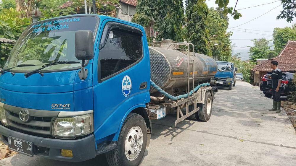 ilustrasi tangki air. (dok. BPBD Kota Semarang)