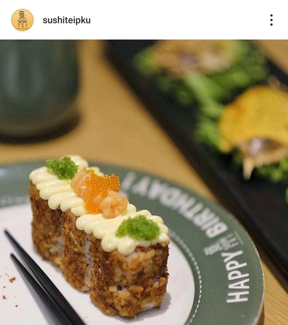 Promo Ulang Tahun di Sushi Tei (instagram.com/sushiteipku)