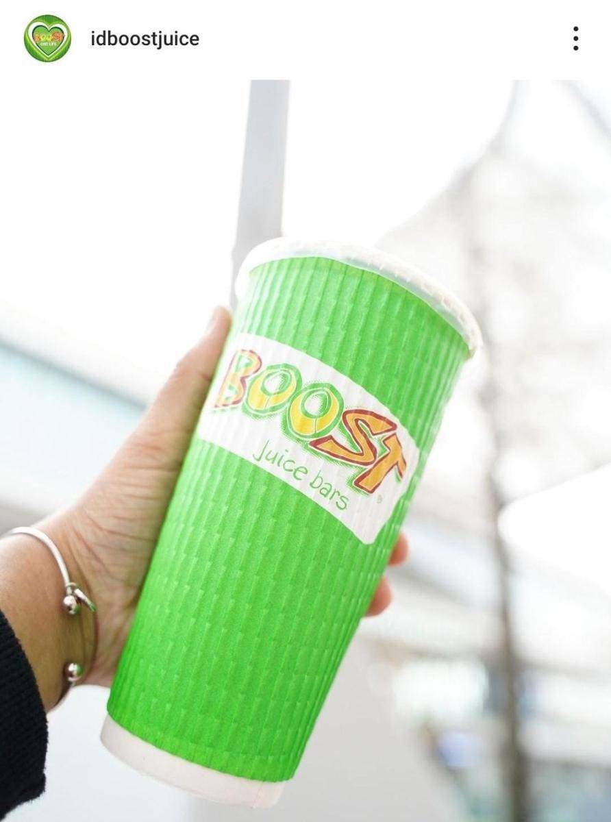 Potret minuman Boost (instagram.com/idboostjuice)