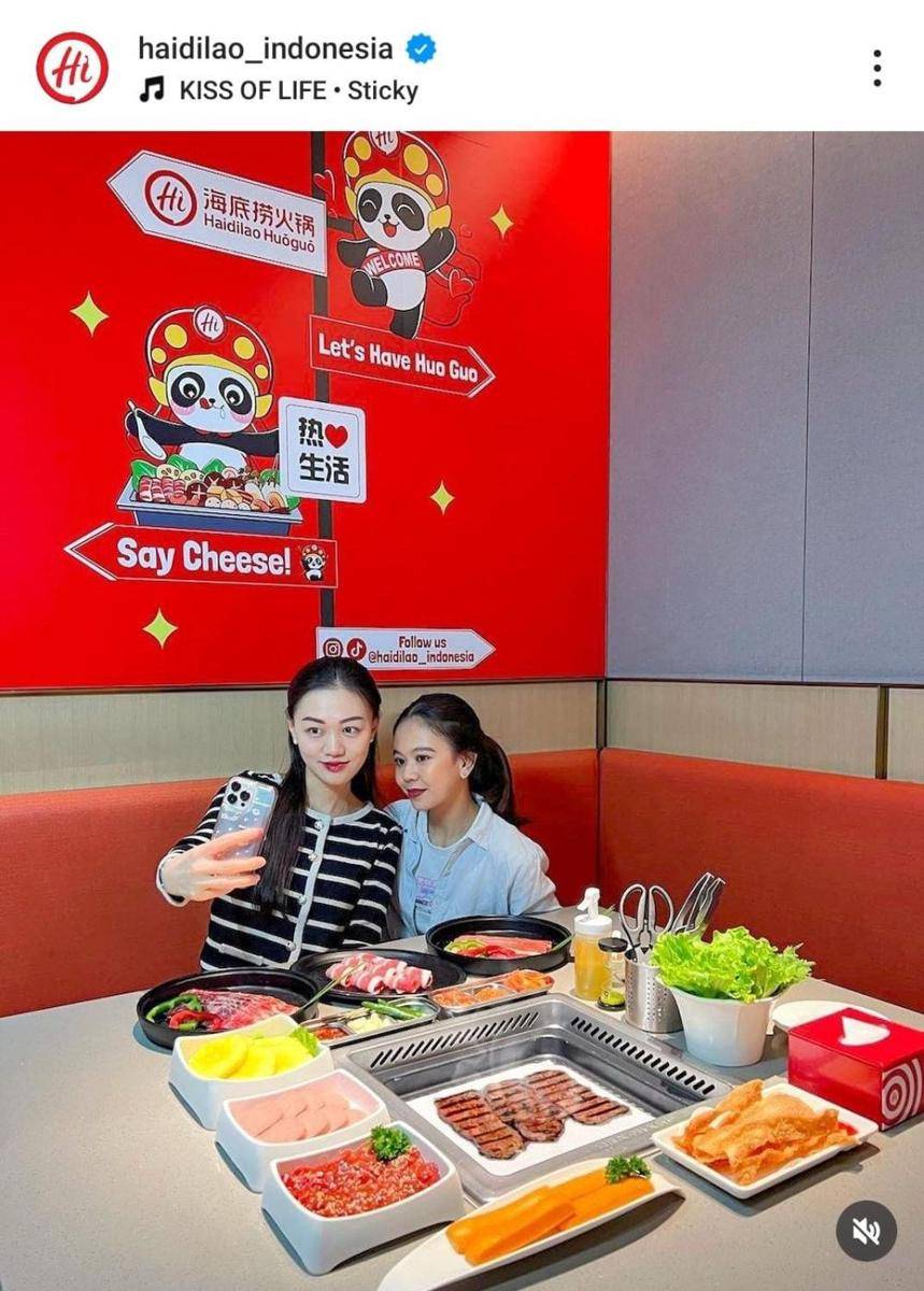 Potret makanan di Haidilao (instagram.com/haidilao_indonesia)