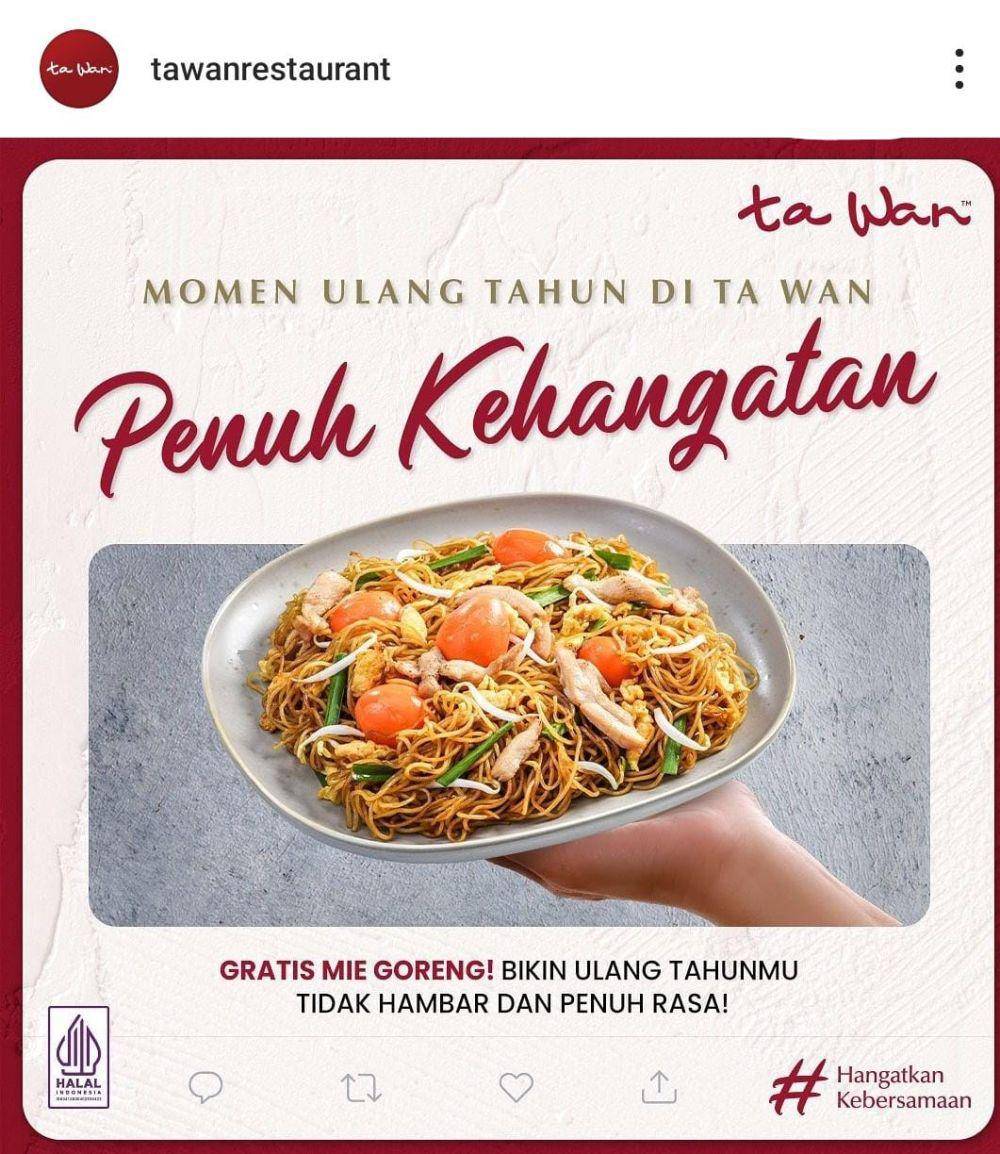 (instagram.com/tawanrestaurant)