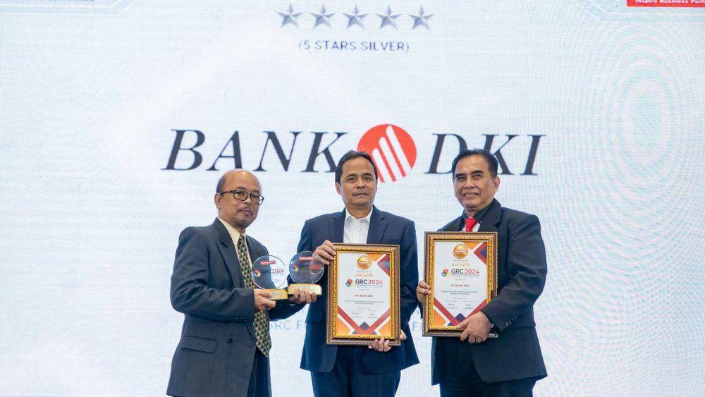 Bank DKI sabet penghargaan dari Businessnews Indonesia (dok. Bank DKI)