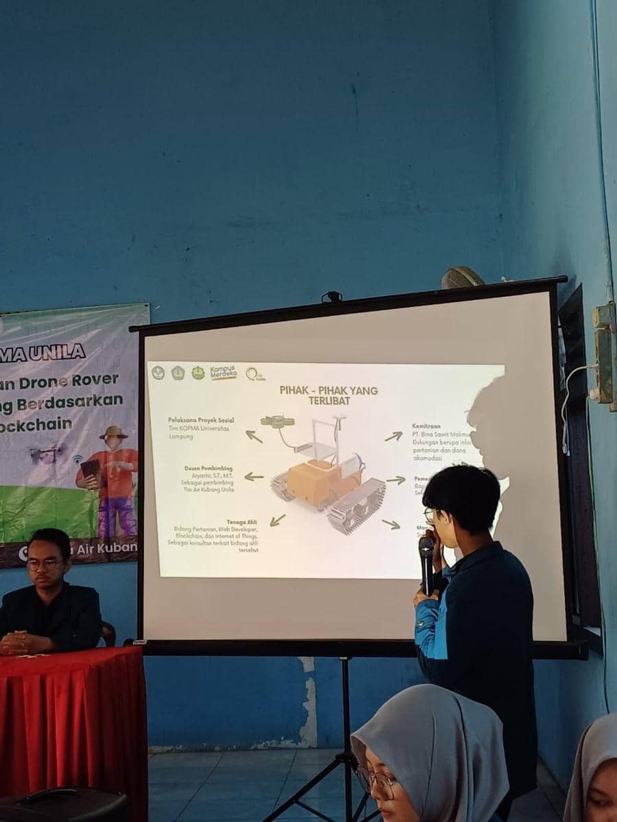 Organisasi Mahasiswa Koperasi Universitas Lampung (Unila) terapkan teknologi pertanian modern (IDN Times/Istimewa)