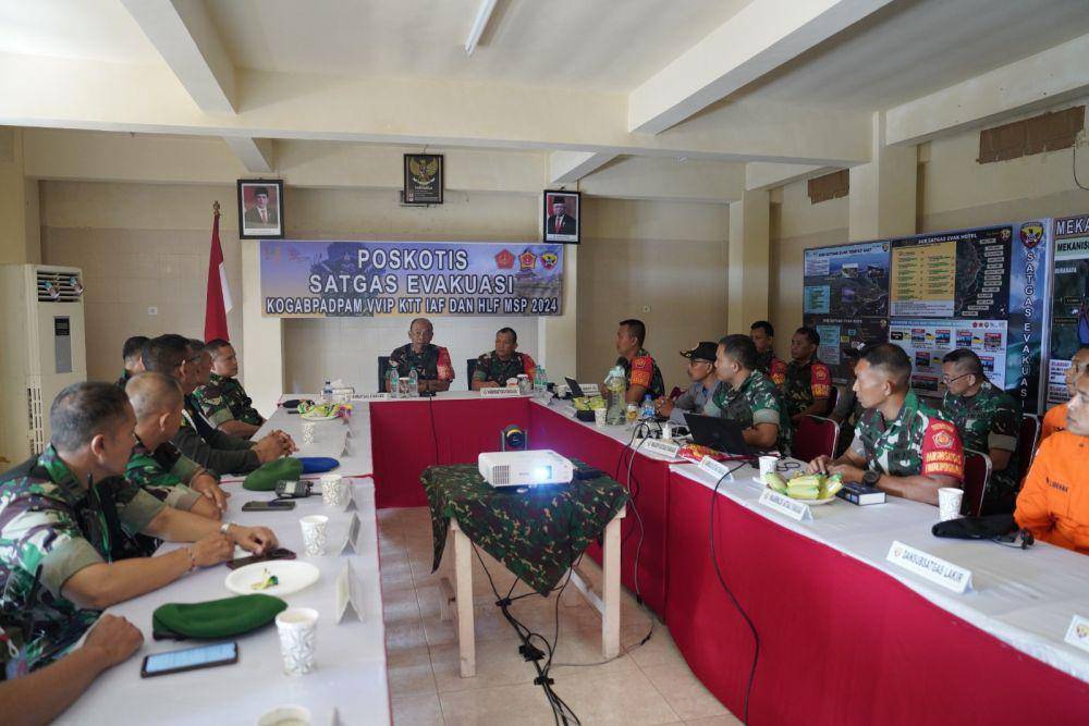 Satgas Evakuasi siaga dalam kegiatan High-Level Forum on Multi-Stakeholder Partnerships (HLF-MSP) dan Indonesia-Afrika Forum (IAF) ke-2 di Bali (Dok.IDN Times/istimewa)