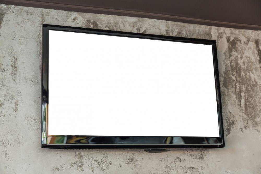 ilustrasi LCD yang terpasang di ruang tunggu tes (freepik.com/jannoon028)