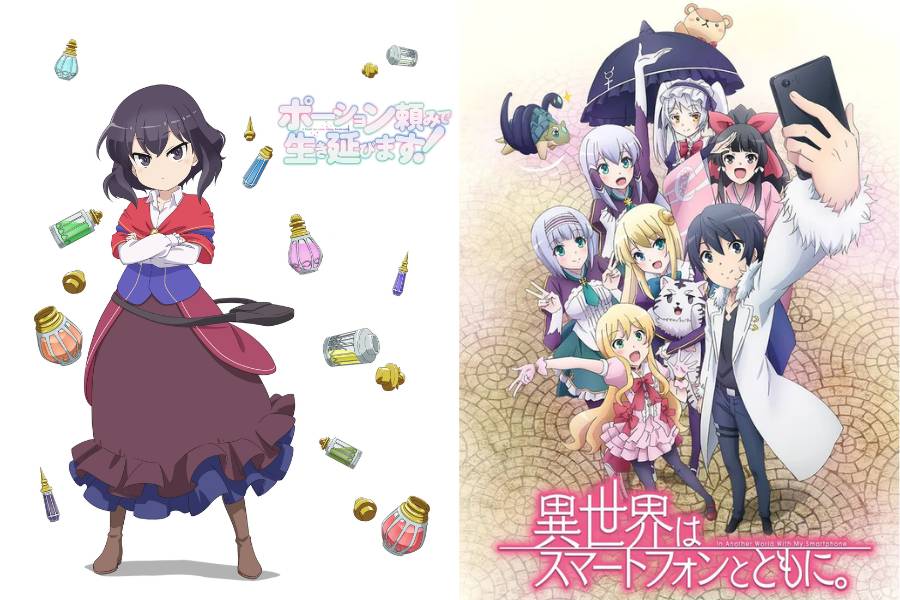 I Shall Survive Using Potions! (dok. Jumondou/I Shall Survive Using Potions!) | In Another World With My Smartphone (dok. Production Reed/In Another World With My Smartphone)