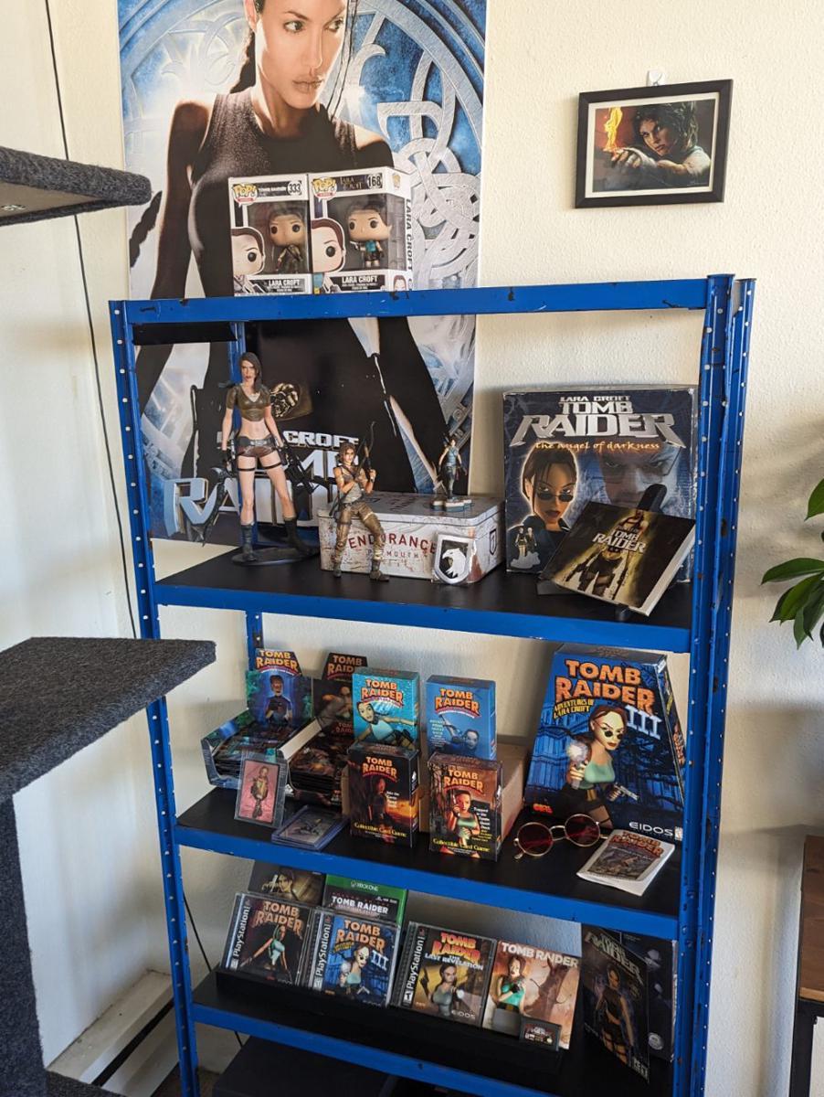 potret koleksi Tomb Raider (reddit.com/user/Aliwhatever)