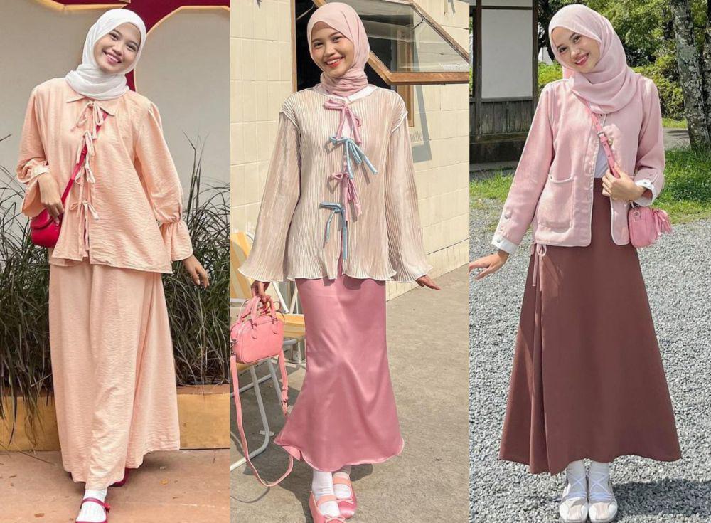 8 OOTD Liburan Pakai Kardigan dan Vest ala Selebgram Queen Hyuarthasea