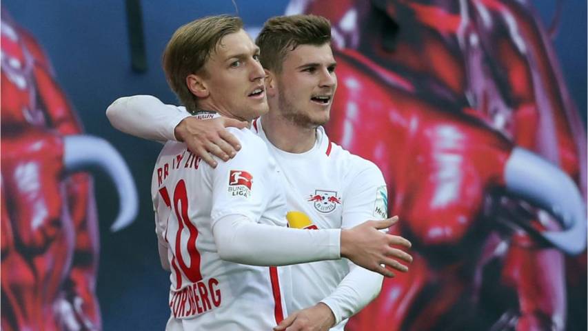 Emil Forsberg (kiri) dan Timo Werner (kanan) (bundesliga.com)