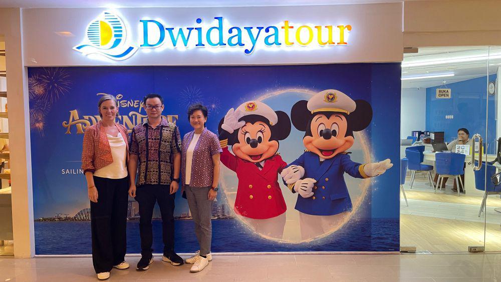 Disney Cruise Line bekerja sama dengan Dwidayatour (dok. Dwidayatour)