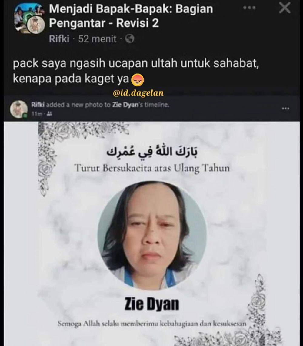 momen ulang tahun (instagram.com/id.dagelan)